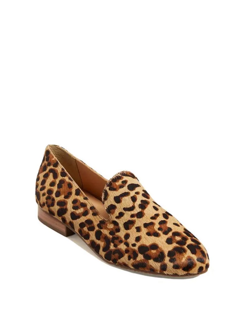 Jack Rogers Audrey Leopard-Print Slip-On Loafers